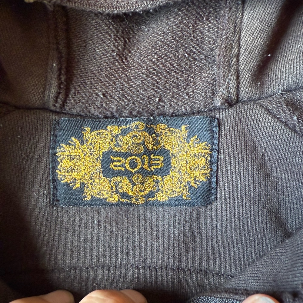 Men’s 2013 AD Black Burningman Hooded Jacket - Picture 6 of 6